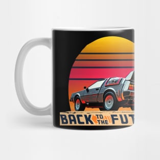 Back to the 80s Delorean Mug